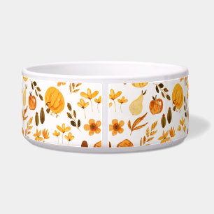 Écuelle Motif d'automne avec Citrouille, Feuille : Eléganc
