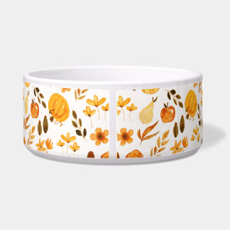Écuelle Motif d'automne avec Citrouille, Feuille : Eléganc