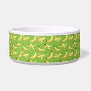 Écuelle Motif de banane jaune rétro drôle, partie modifiab