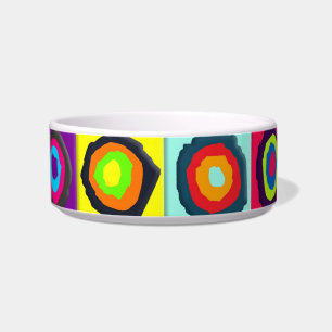 Écuelle motif de cercles