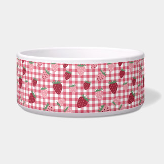 Écuelle Motif de champ fraise