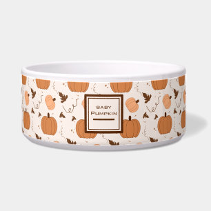 Écuelle Motif de citrouille mignon