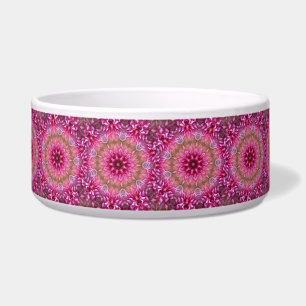 Écuelle Motif de fleurs rose Mandala