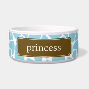 Écuelle Motif de la Giraffe bleue