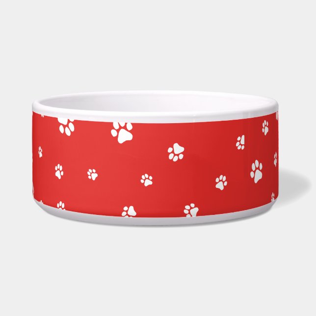 Écuelle Motif de Noël des chiots de Noël (Devant)