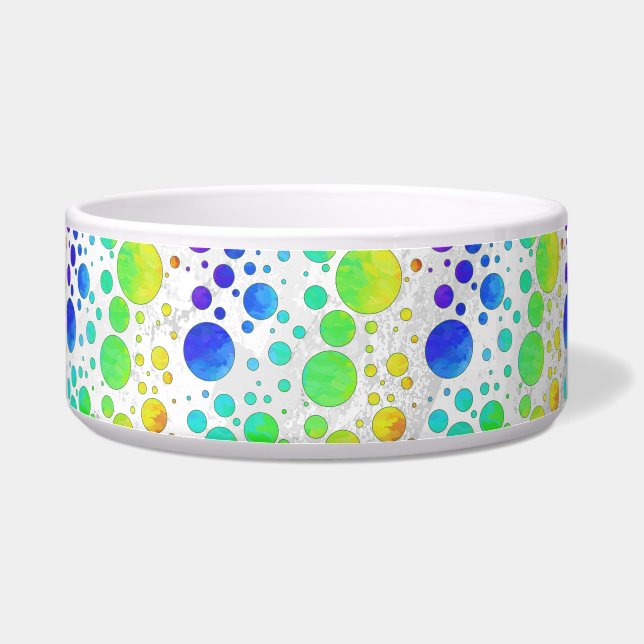 Écuelle Motif de point Rainbow Icy Polka (Droite)
