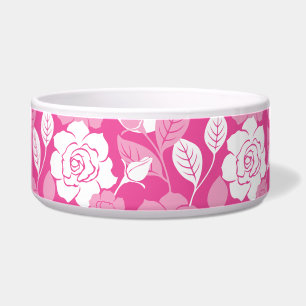 ÉCUELLE MOTIF DE ROSE EN ROSE