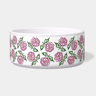Écuelle motif de roses