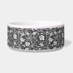 Écuelle Motif de vigne de raisin noir et blanc de William
