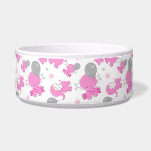 Écuelle Motif Des Eléphants Roses, Eléphants Mignons, Étoi