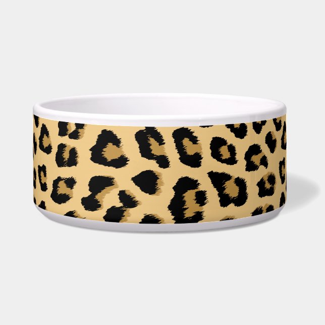 Écuelle Motif Empreinte de léopard (Devant)