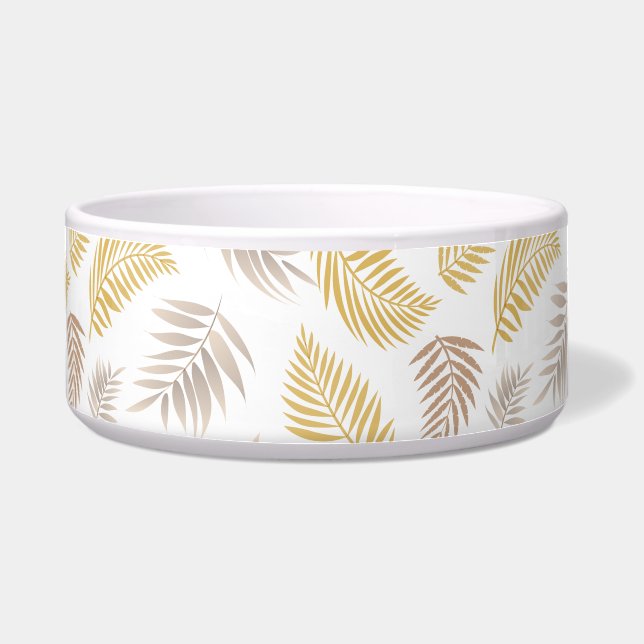 Écuelle Motif Feuille tropical 7 (Devant)