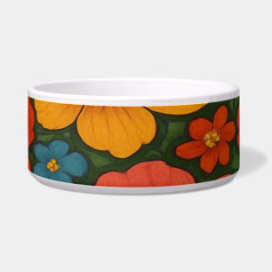 Écuelle Motif Fleur sauvage transparent