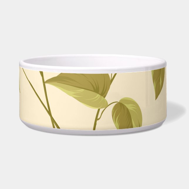 Écuelle Motif Fleurs 16 (Devant)