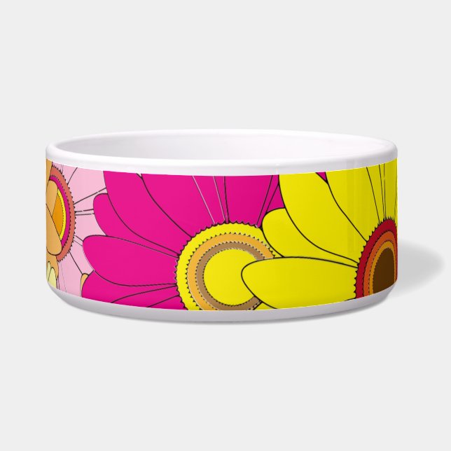 Écuelle motif floral (Devant)