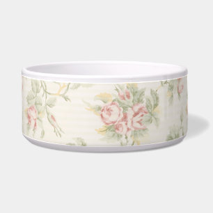 Écuelle Motif Floral Rétro Rose Rose Cottagecore