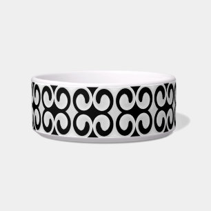 Écuelle Motif gris et noir élégant