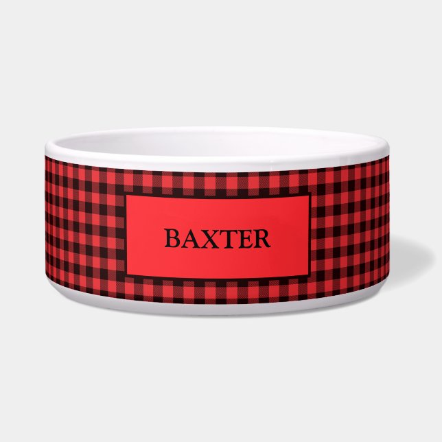 Écuelle Motif Lumberjack (Devant)