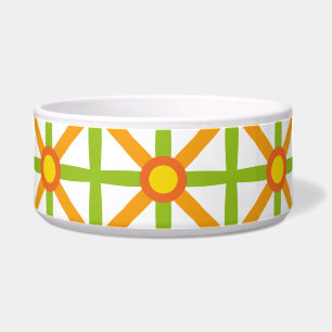 Écuelle Motif orange et jaune inspiré par Retro
