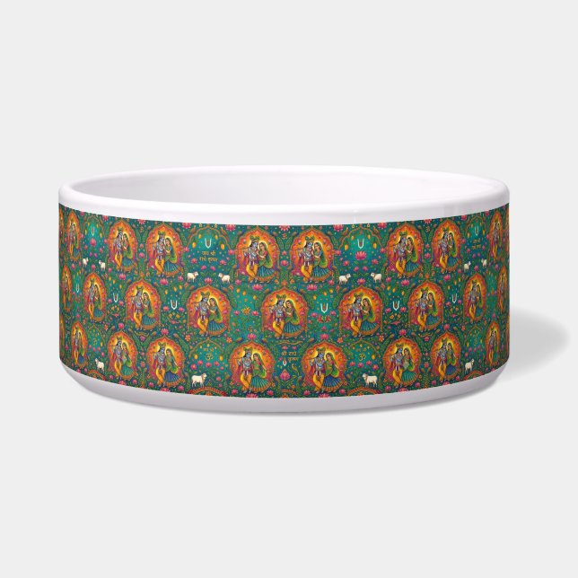 Écuelle Motif Radhe Krishna (Devant)