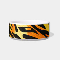 Motif rayé d'impression de fourrure de tigre