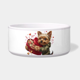 Écuelle Mug de la Saint-Valentin Yorkie drôle | Cadeau ado