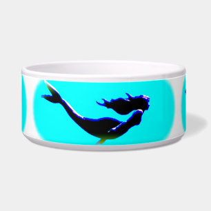 Écuelle natation sous-marine de sirène