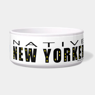 Écuelle Natif New Yorker Personal Pet Bowl