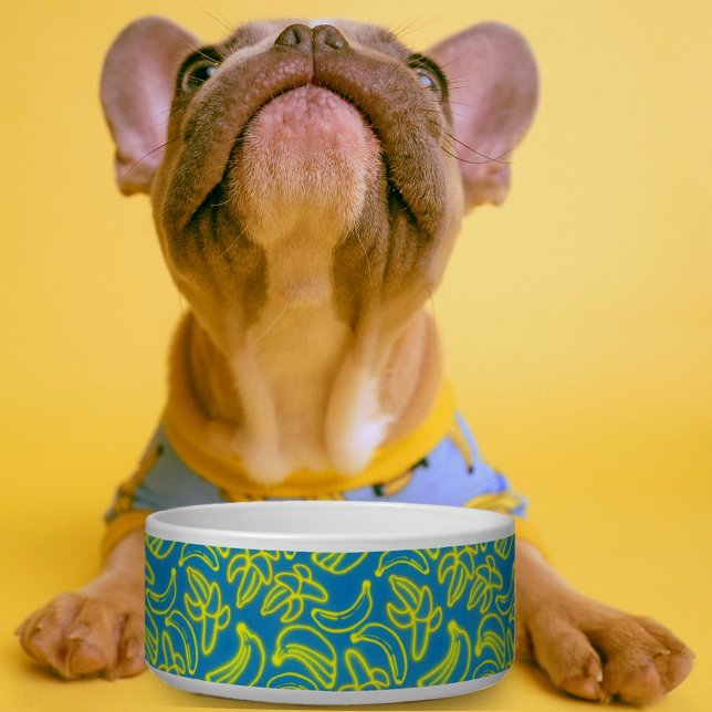 Écuelle Neon Bananas blue Bowl (Créateur téléchargé)