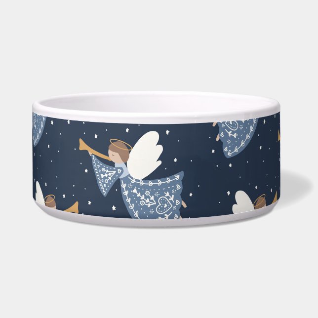 Écuelle Noël Angel Paix sur Terre Fête de Noël (Devant)