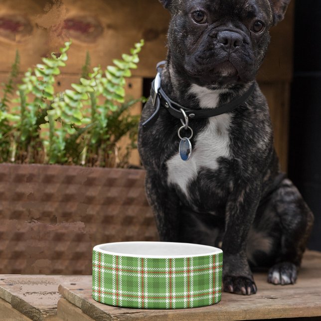 Écuelle Noël Charme Rustique Ferme Décorative à Carreaux (Créateur téléchargé)