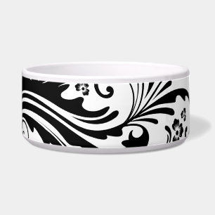 Écuelle Noir et blanc Elegant Damask
