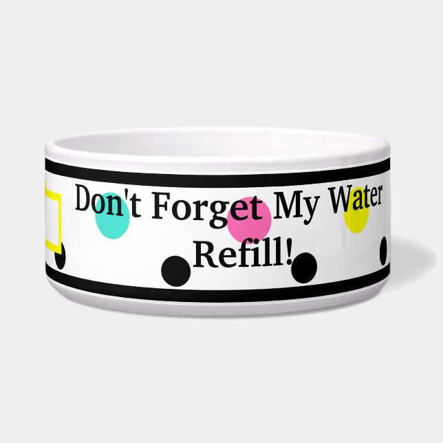 Écuelle Nom de pois humoristiques (Droite)