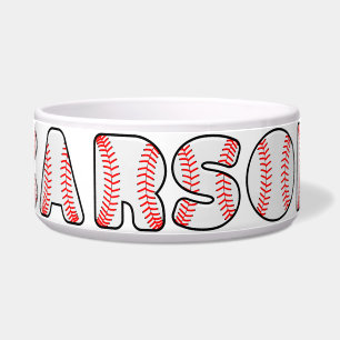 Écuelle Nom des lettres personnalisées de baseball