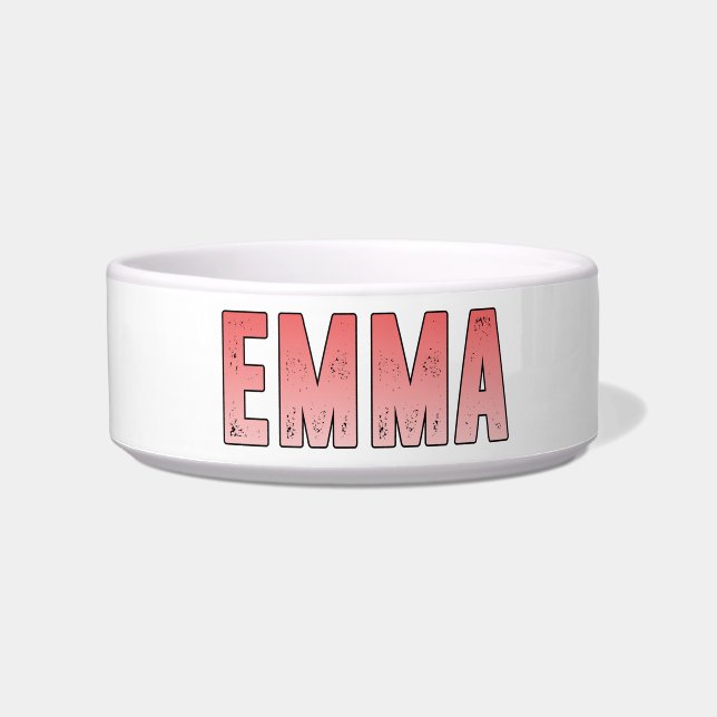 Écuelle Nom Emma (Devant)