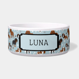 Écuelle Nom personnalisé Cavalier King Charles Spaniel