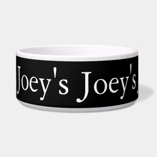 Écuelle Nom personnalisé Chien Bowl