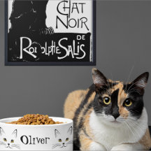 Nom personnalisé visage de chat 