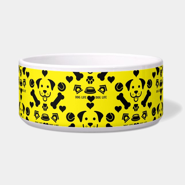 Écuelle Nourriture à thème pour chien (Devant)