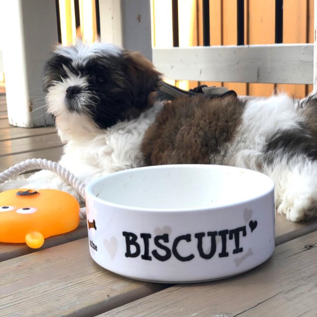Écuelle Nourriture personnalisée - Chien de Chien de Chien (Créateur téléchargé)