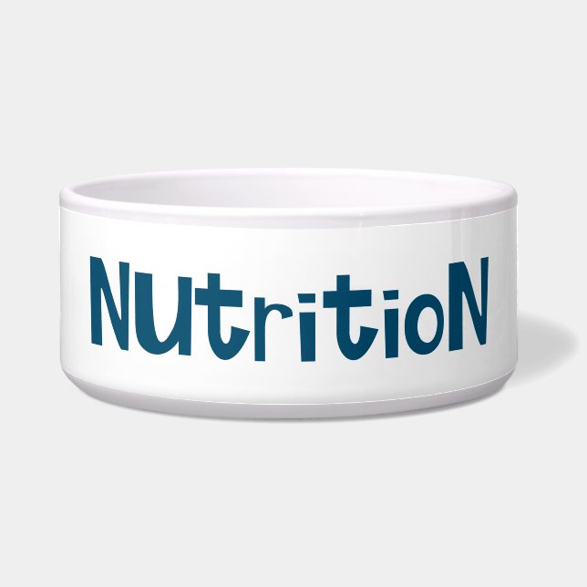 Écuelle Nutrition (Devant)