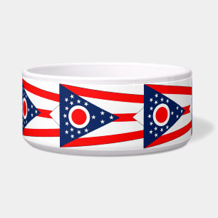 Écuelle Ohio State Flag Pet Bowl