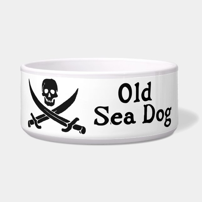 Écuelle Old Sea Dog Gros animal de compagnie Bowl (Devant)