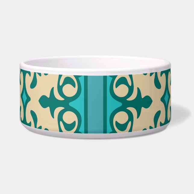 Écuelle Ornement floral : Moderne à la mode sans couture (Devant)