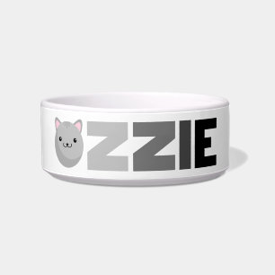 Écuelle Ozzie Gray ou Ginger Cat Bowl