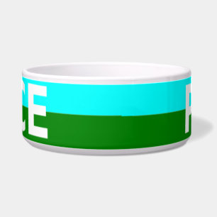 Écuelle Pace (Paix) Pet Bowl