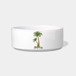 Écuelle Palm Tree Pet Bowls (2 tailles)