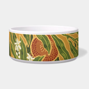 Écuelle Papier peint Vintage Orange Tree Motif Art Nouveau
