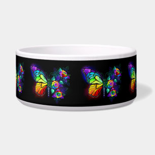 Écuelle Papillon fleur arc-en-ciel