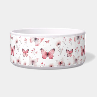 Écuelle Papillons roses